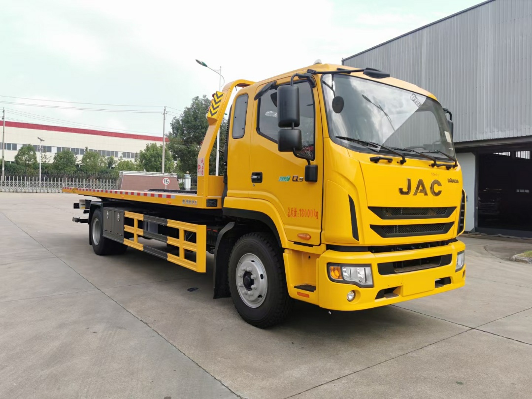 江淮國(guó)六一拖二大黃牌清障車